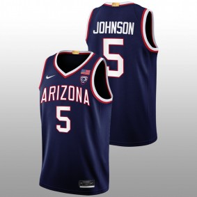 Stanley Johnson #5 Navy Arizona Wildcats Limited Basketball Jersey