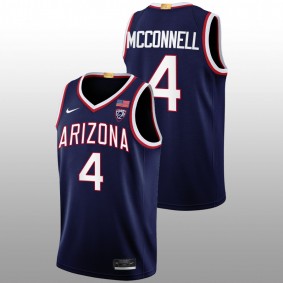 T.J. McConnell #4 Navy Arizona Wildcats Limited Basketball Jersey