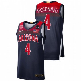 T.J. McConnell #4 Navy Arizona Wildcats NBA Alumni Elite Limited Jersey