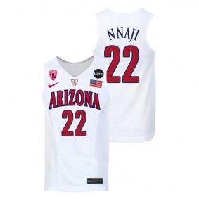 Zeke Nnaji #22 White Arizona Wildcats NBA Alumni College Basketball Jersey