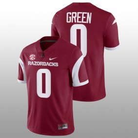 AJ Green Arkansas Razorbacks College Football 2022-23 Cardinal Men Jersey Game