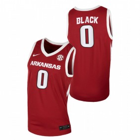 Anthony Black #0 Cardinal Arkansas Razorbacks 2022-23 College Basketball Jersey