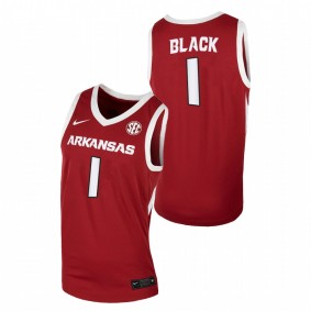 Arkansas Razorbacks Anthony Black Cardinal College Basketball Men Jersey