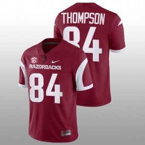 Warren Thompson Arkansas Razorbacks College Football 2022-23 Cardinal Men Jersey Game