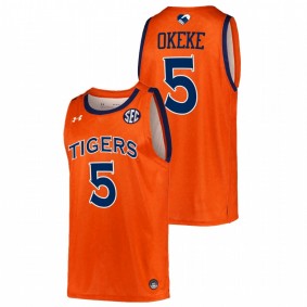 Auburn Tigers Chuma Okeke Orange Alumni Player Unite As One Men Jersey