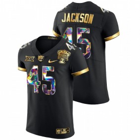 Bryson Jackson #45 Black Baylor Bears Golden Diamond Edition 2022 Sugar Bowl Jersey