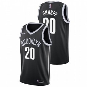 DayRon Sharpe Brooklyn Nets Black Icon Edition 2021 NBA Draft Jersey