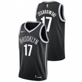 Marcus Zegarowski Brooklyn Nets Black Icon Edition 2021 NBA Draft Jersey