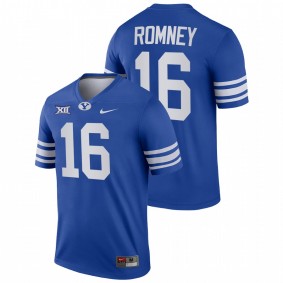 Baylor Romney BYU Cougars 2021-22 Royal College Football Big 12 Jersey