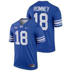 Gunner Romney BYU Cougars 2021-22 Royal College Football Big 12 Jersey