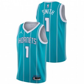 Ish Smith Charlotte Hornets Teal Icon Edition 2021 NBA Draft Jersey