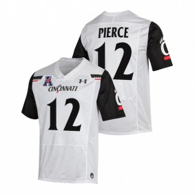 Alec Pierce Cincinnati Bearcats 2021-22 White College Football The American Patch Jersey