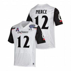 Alec Pierce Cincinnati Bearcats 2021 Cotton Bowl White College Football Playoff #12 Jersey