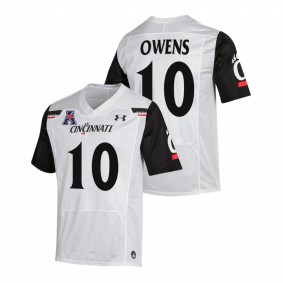 Brig Owens Cincinnati Bearcats White College Football NFL Alumni #10 Jersey