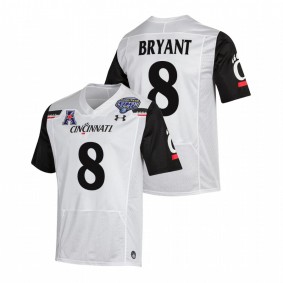 Coby Bryant Cincinnati Bearcats 2021 Cotton Bowl Classic White Honor Kobe #8 Jersey