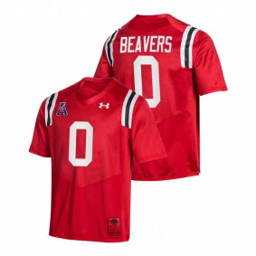 Darrian Beavers Cincinnati Bearcats 2021-22 Red College Football 150th Anniversary Special Game Jersey