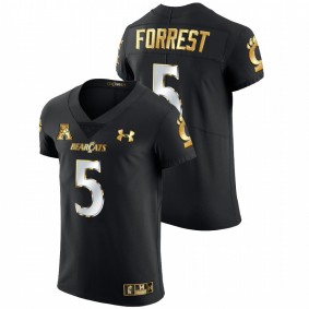 Darrick Forrest Cincinnati Bearcats Black Golden Edition Alumni Elite #5 Jersey