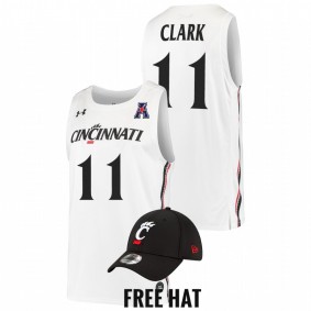 Cincinnati Bearcats Gary Clark White College Basketball Alumni Men Jersey