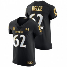 Jason Kelce Cincinnati Bearcats Black Golden Edition Alumni Elite #62 Jersey