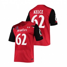 Jason Kelce Cincinnati Bearcats Red Premier Football NFL Alumni #62 Jersey