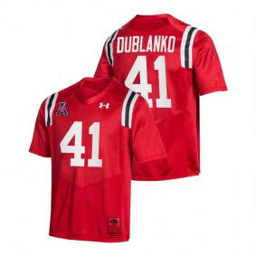 Joel Dublanko Cincinnati Bearcats 2021-22 Red College Football 150th Anniversary Special Game Jersey