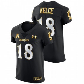 Travis Kelce Cincinnati Bearcats Black Golden Edition Alumni Elite #18 Jersey