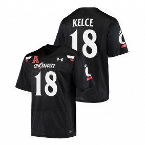 Travis Kelce Cincinnati Bearcats Black College Football NFL Alumni #18 Jersey