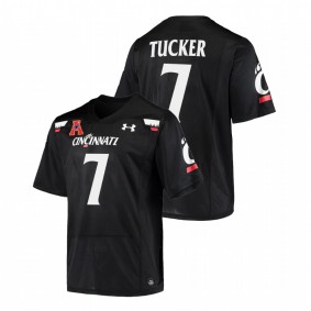 Men Cincinnati Bearcats Tre Tucker #7 Black Alumni College Football Jersey