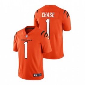 Ja'Marr Chase Cincinnati Bengals Orange College Football Alternate Vapor Limited Jersey