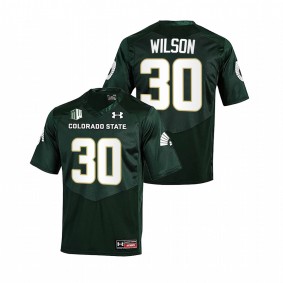 Chase Wilson Colorado State Rams College Football 2022 Green #30 Jersey