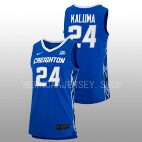 Arthur Kaluma #24 Blue Creighton Bluejays 2022-23 Replica College Basketball Jersey