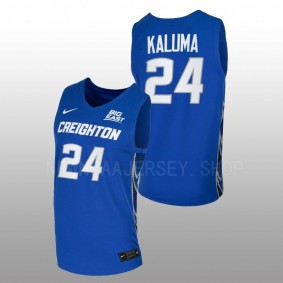 Creighton Bluejays Arthur Kaluma 2022-23 Royal College Basketball Replica Men Jersey