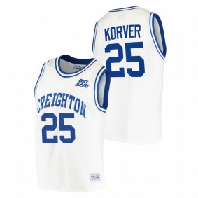 Kyle Korver Creighton Bluejays 2021 White Retro Alumni Player Jersey