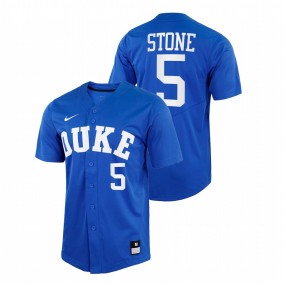 Duke Blue Devils #5 Alex Stone College Baseball Royal Jersey Replica Men