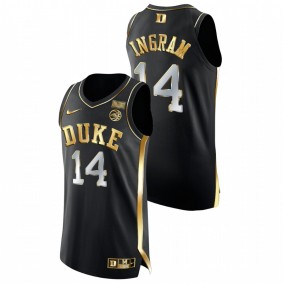 Duke Blue Devils Brandon Ingram Black Golden Edition NBA Alumni Men Jersey