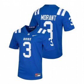 Jordan Morant Duke Blue Devils College Football Blue #3 Jersey