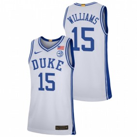 Duke Blue Devils Mark Williams 2021-22 White College Basketball Limited Men Jersey