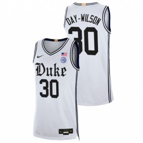 Duke Blue Devils Shayeann Day-Wilson 2021-22 White Cameron Brotherhood Limited Basketball Men Jersey