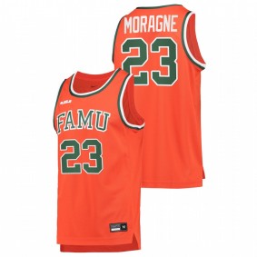 Bryce Moragne #23 Orange Florida AM Rattlers 2022 Replica College Basketball Jersey