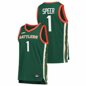 Jalen Speer #1 Green Florida AM Rattlers 2022 College Basketball King James Jersey