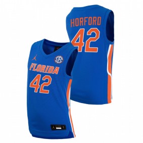 Florida Gators Al Horford Royal College Basketball NBA Alumni Men Jersey