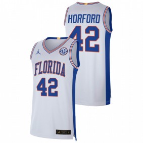 Florida Gators Al Horford White Elite Limited NBA Alumni Men Jersey