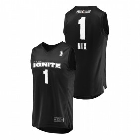 Daishen Nix G League Ignite 2020-21 Black Replica Jersey