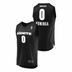 Jonathan Kuminga G League Ignite 2020-21 Black Replica Jersey