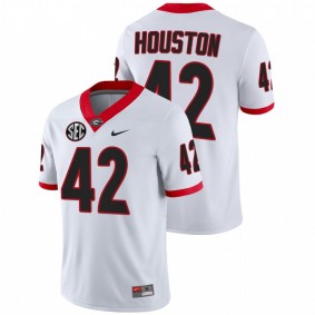 Justin Houston Georgia Bulldogs White College Football NFL Alumni Jersey