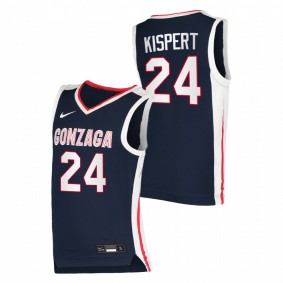 Corey Kispert Gonzaga Bulldogs 2020-21 Navy Elite College Basketball Jersey