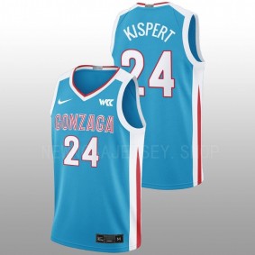 Gonzaga Bulldogs Corey Kispert Blue College Basketball Alumni Men Jersey