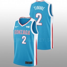 Gonzaga Bulldogs Drew Timme 2022-23 Blue College Basketball N7 Men Jersey