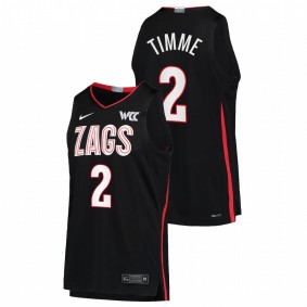 Gonzaga Bulldogs Drew Timme 2022 Black College Basketball Limited Men Jersey