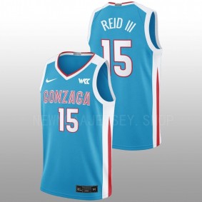 Gonzaga Bulldogs Efton Reid 2022-23 Blue College Basketball N7 Men Jersey